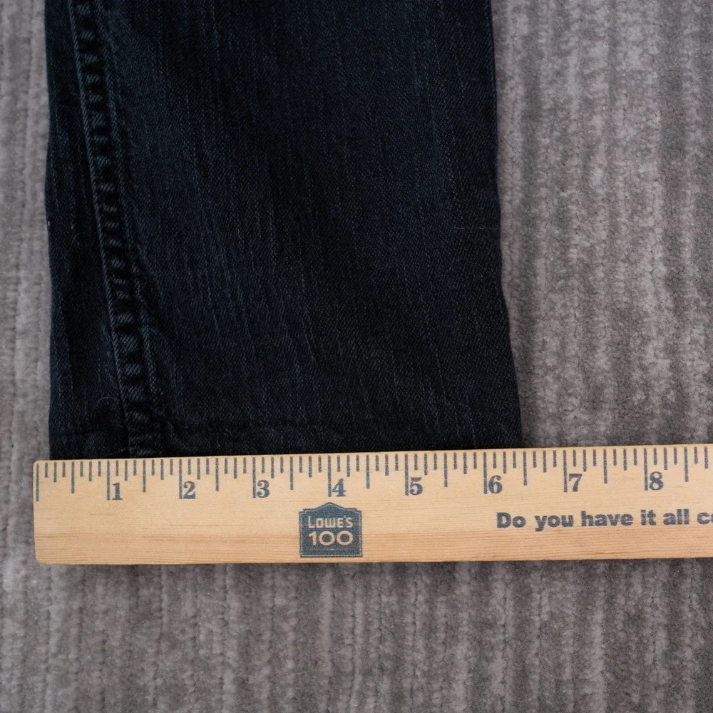 Levi's 511 Slim Fit Jeans Mens 30x30 Black Good Denim Pants 04511-4406